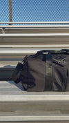 Black Duffel Bag with Shoe Compartment